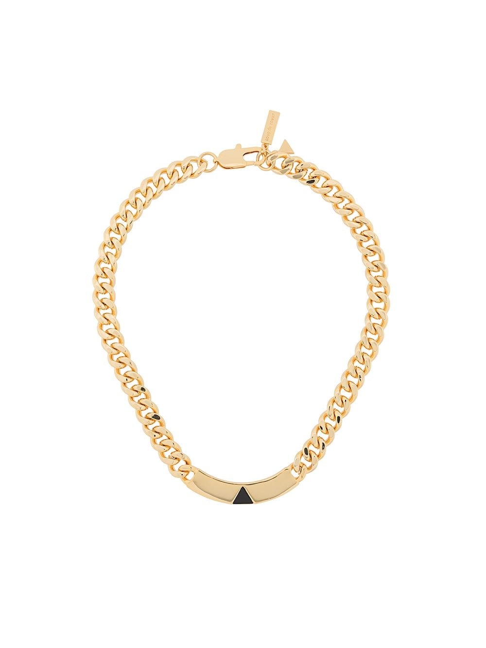 Coup De Coeur Onyx chain necklace