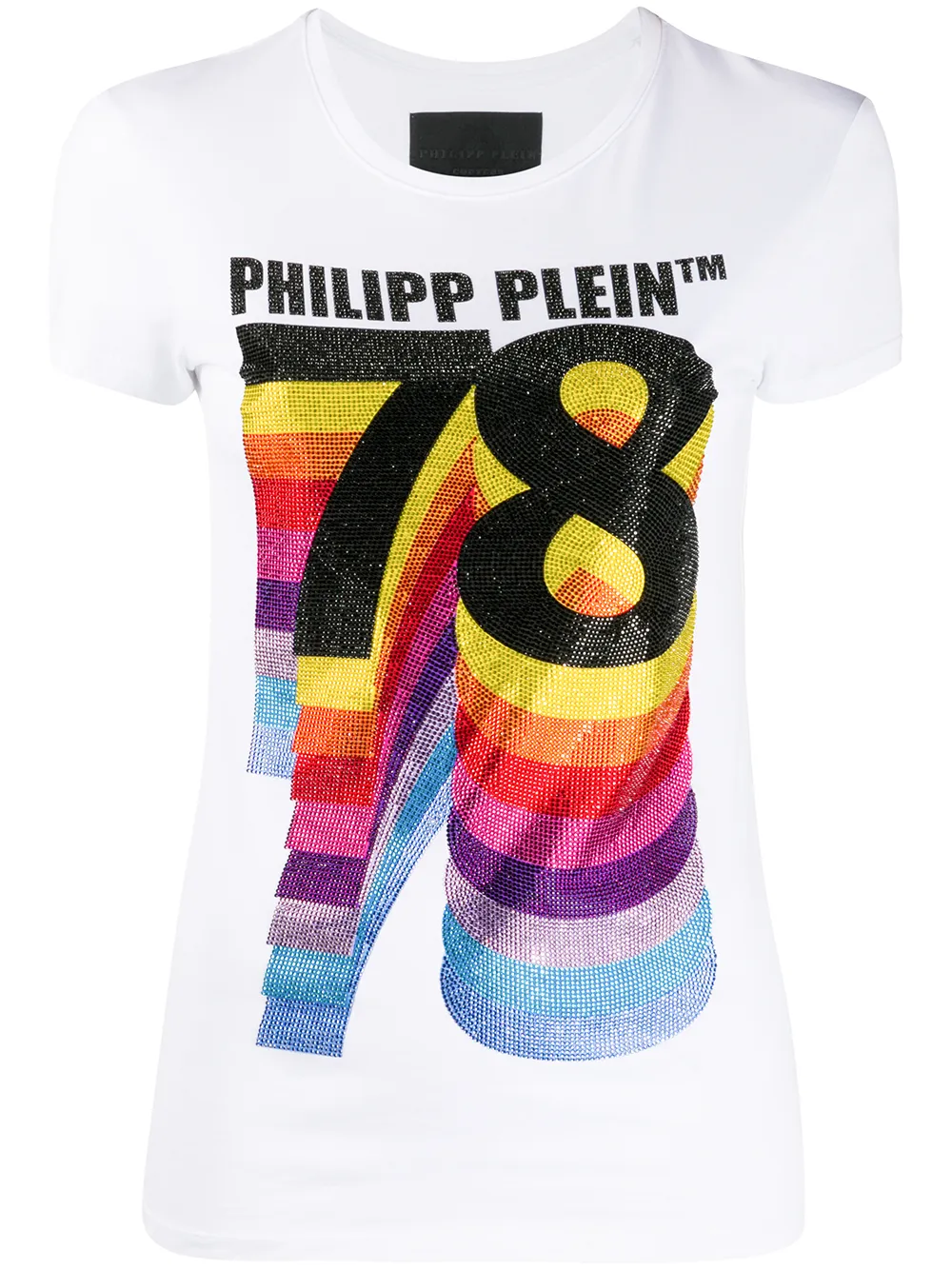 

Philipp Plein playera Vintage PP 1978 - Blanco