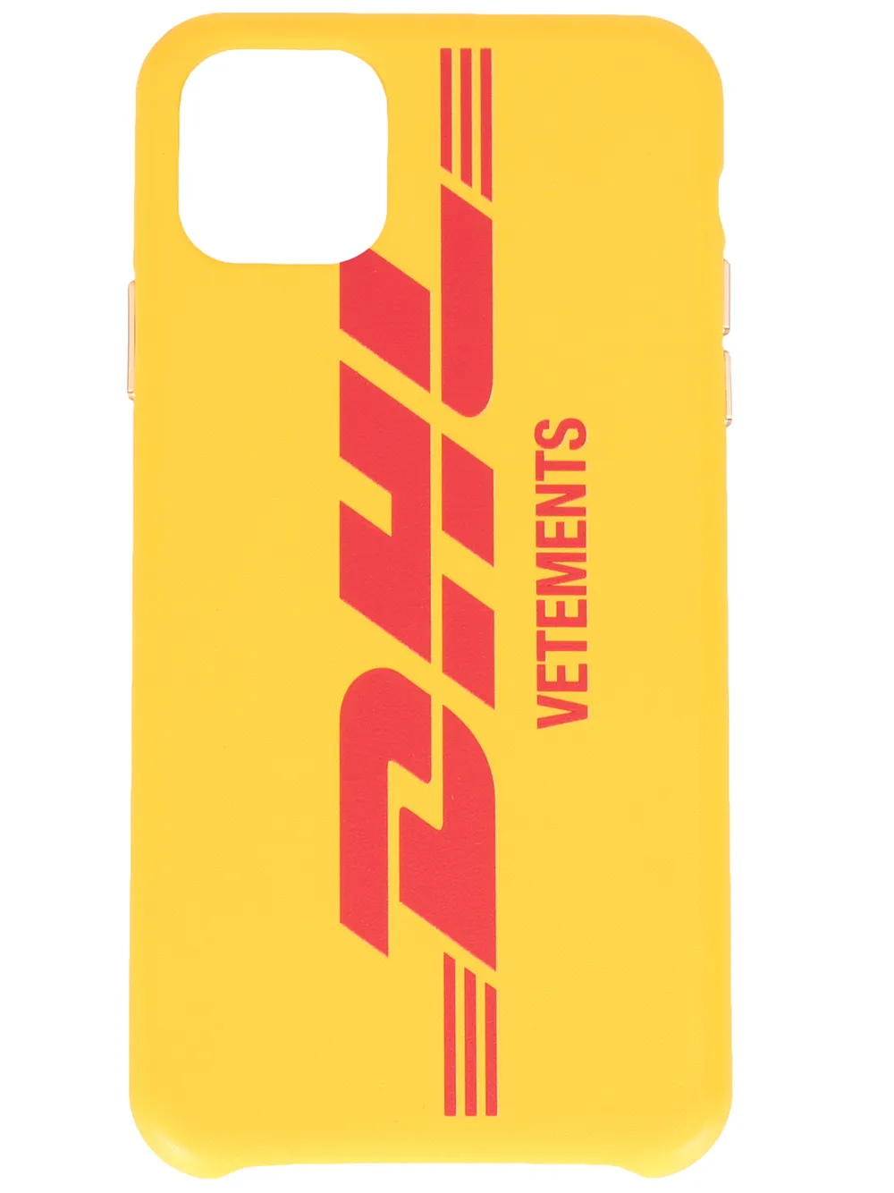 Vetements Dhl Logo Print Iphone 11 Pro Case Farfetch