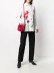 Image 2 of Valentino Garavani tiered floral clutch bag