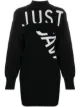 Image 1 of Just Cavalli intarsia-knit cropped jumper