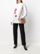 Image 2 of Valentino Garavani tiered floral clutch bag
