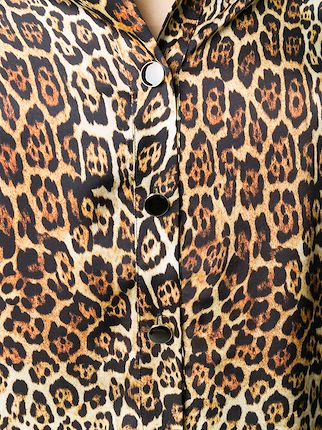 leopard-print contrast shirt展示图