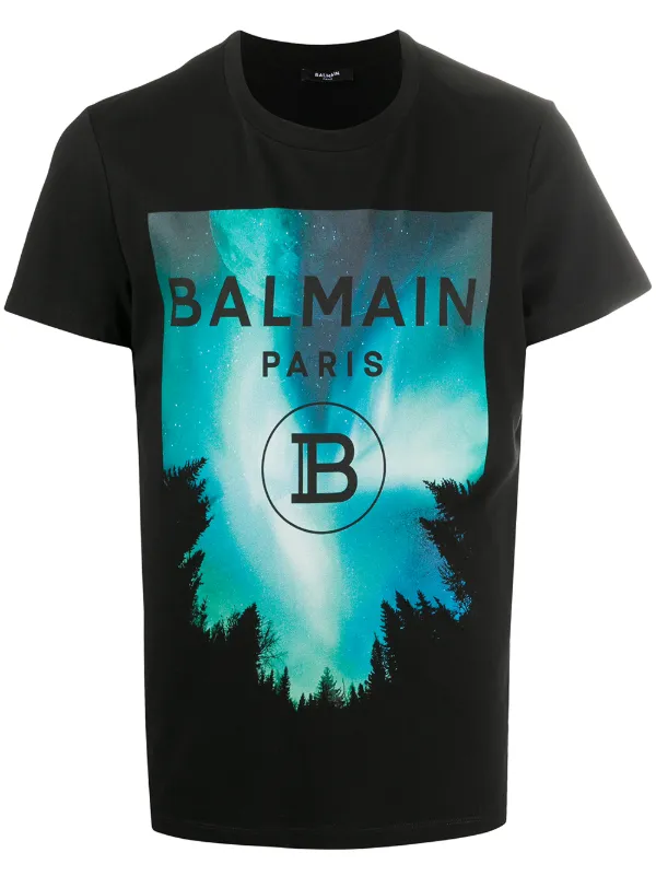 farfetch balmain t shirt