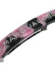 Marc Jacobs crystal-logo hairpin