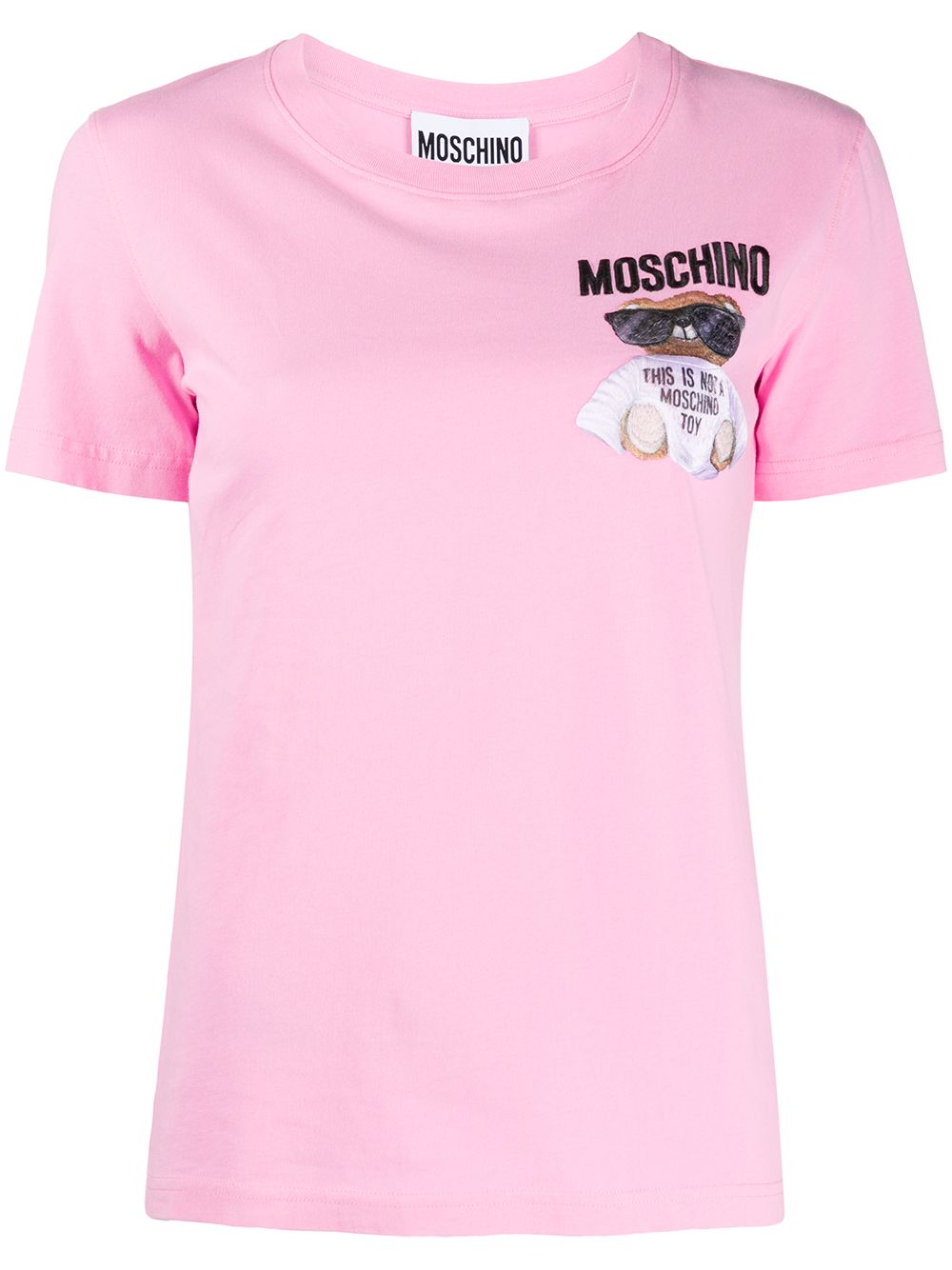 фото Moschino футболка teddy bear узкого кроя