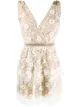 Bild 1 von Self-Portrait Gestuftes Kleid mit Stickereien