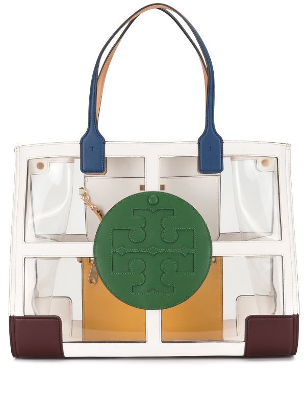 tory burch clear tote