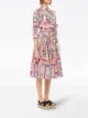 Prada abstract sketch-print dress