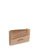 Prada logo plaque cardholder