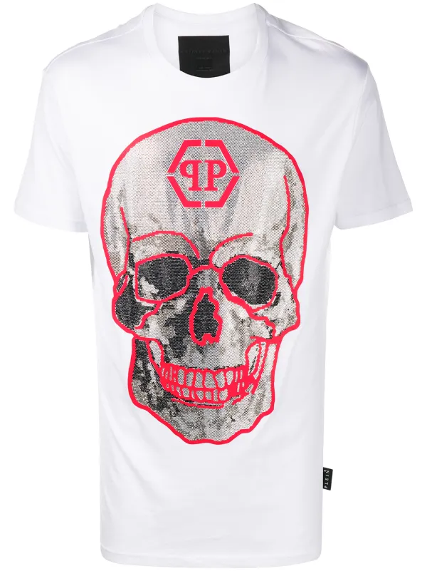 Playera philipp 2025 plein calavera