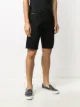 Philipp Plein hexagon logo denim shorts