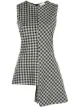 Image 1 of Rosetta Getty asymmetric gingham top