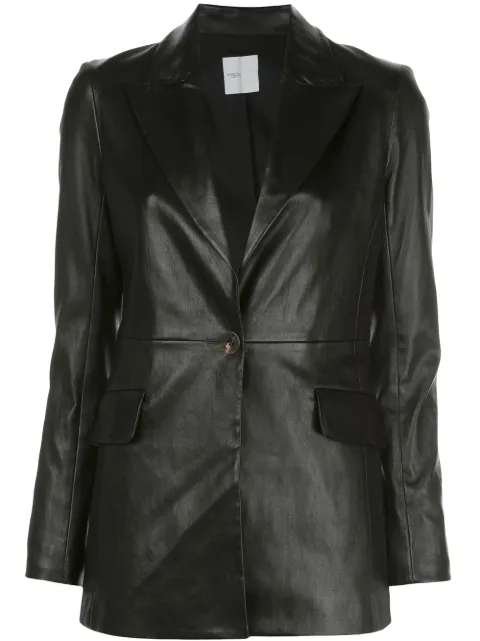 Rosetta Getty leather blazer 