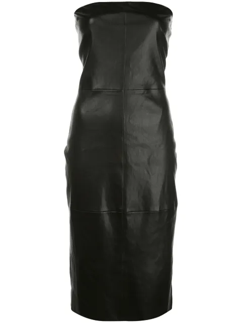 Rosetta Getty vestido corto ajustado