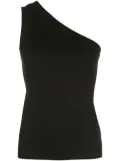 Rosetta Getty one shoulder top - Black