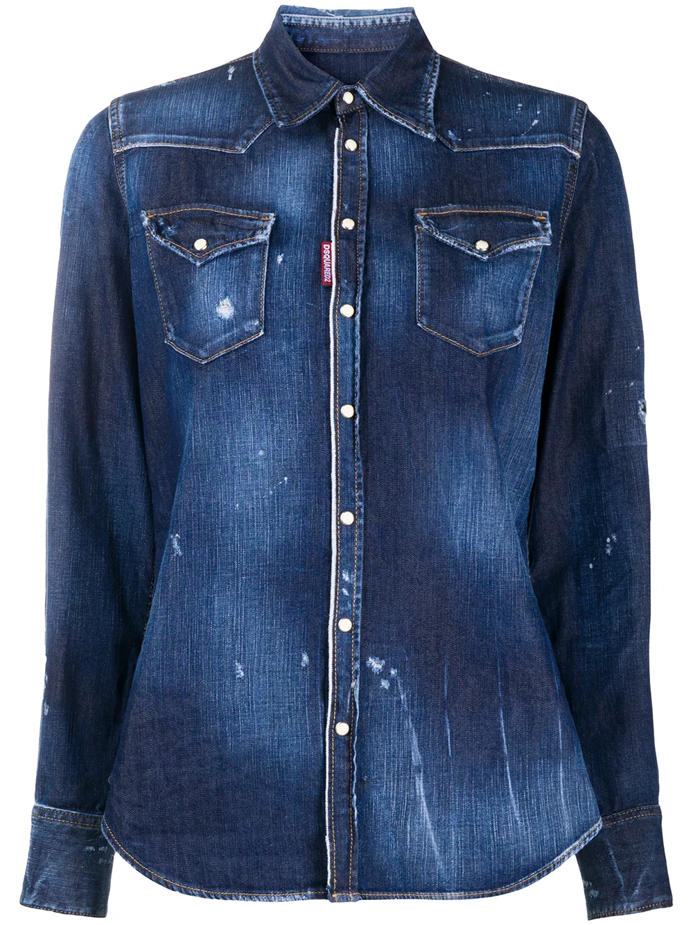 Dsquared2 Langärmeliges Jeanshemd 4kVyp f7lQx Dsquared2 Langärmeliges Jeanshemd 4kVyp f7lQx
