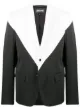 Image 1 of Just Cavalli panelled two-tone blazer