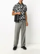 Image 2 of Just Cavalli animal-print cotton polo shirt