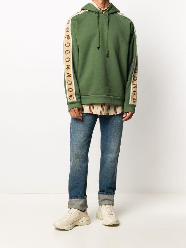 gucci stripe hoodie