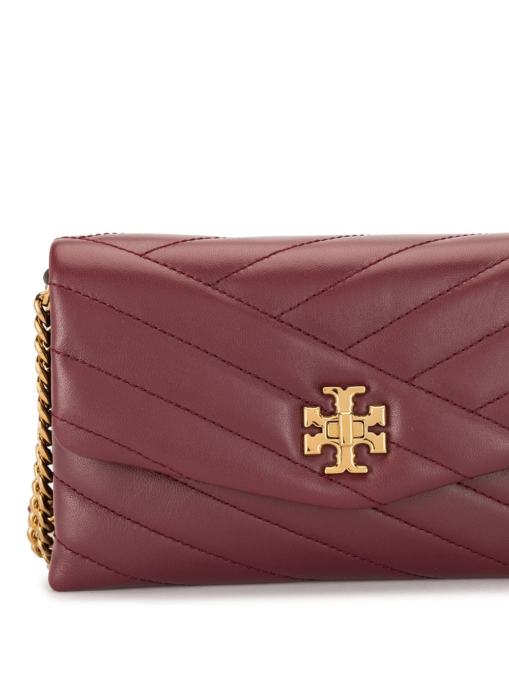 фото Tory burch мини-сумка kira с узором шеврон