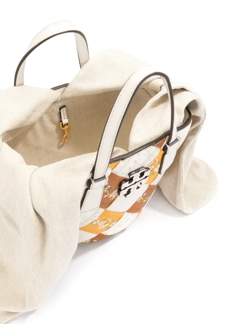 Tory Burch McGraw Floral Woven Mini 