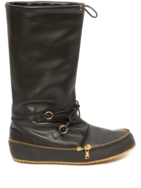 JW Anderson Moon calf-length boots