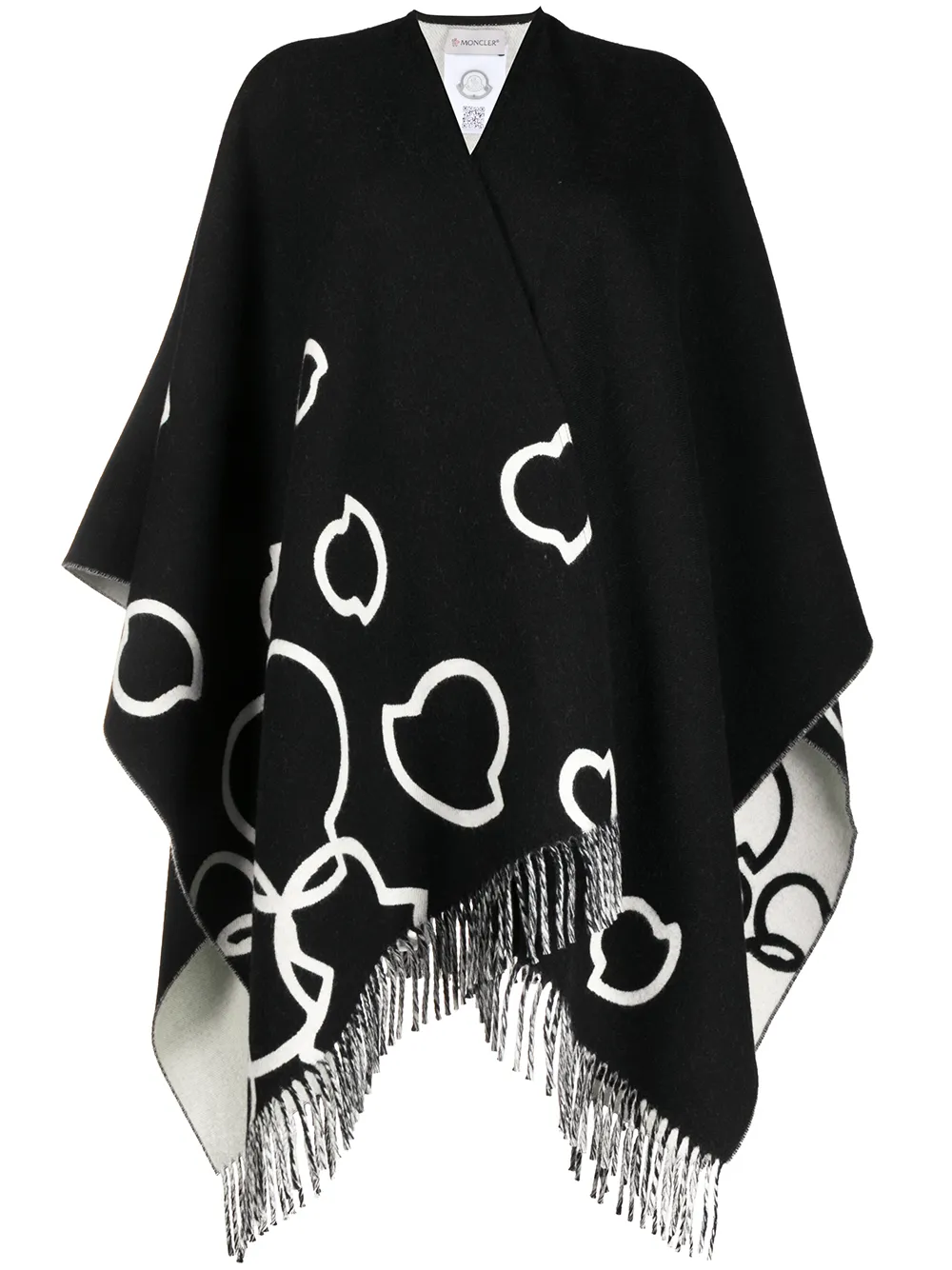 moncler wool cape