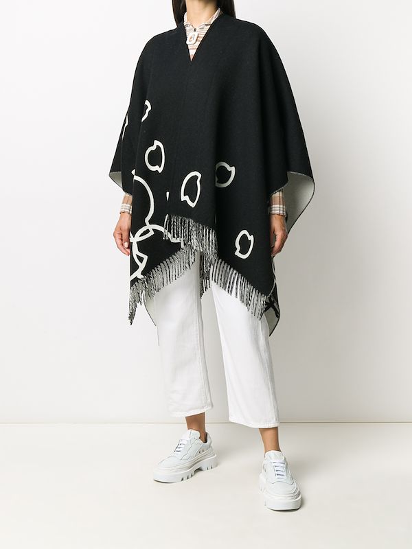 moncler wool cape