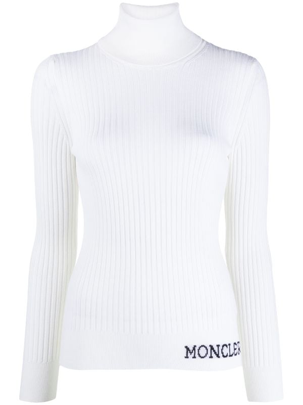 moncler white jumper