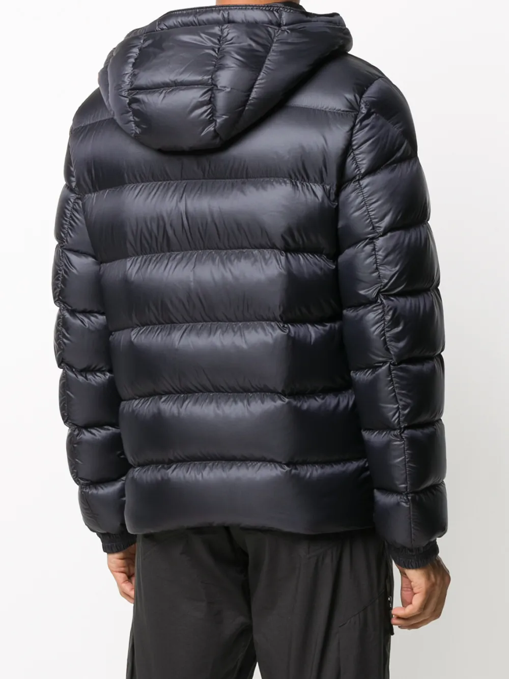 Moncler Hooded Padded Logo Jacket Farfetch
