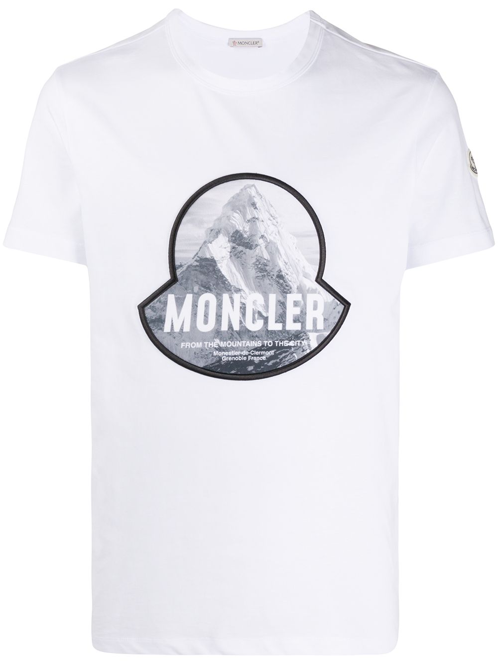 Moncler logo-print cotton T-shirt 