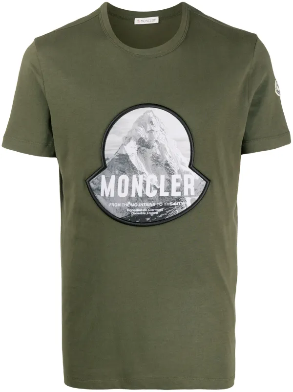 moncler t shirt farfetch