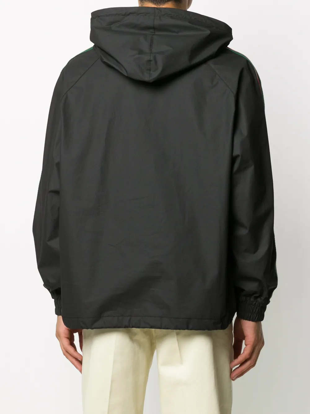 LABEL WINDBREAKER JACKET