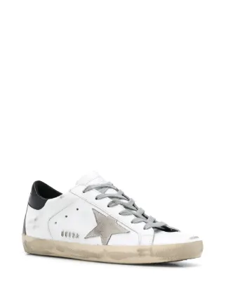 golden goose sneakers distressed