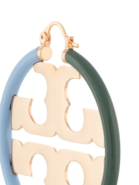 tory burch miller enamel logo flip flop