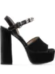 Image 1 of Miu Miu crystal-embellished 130mm sandals