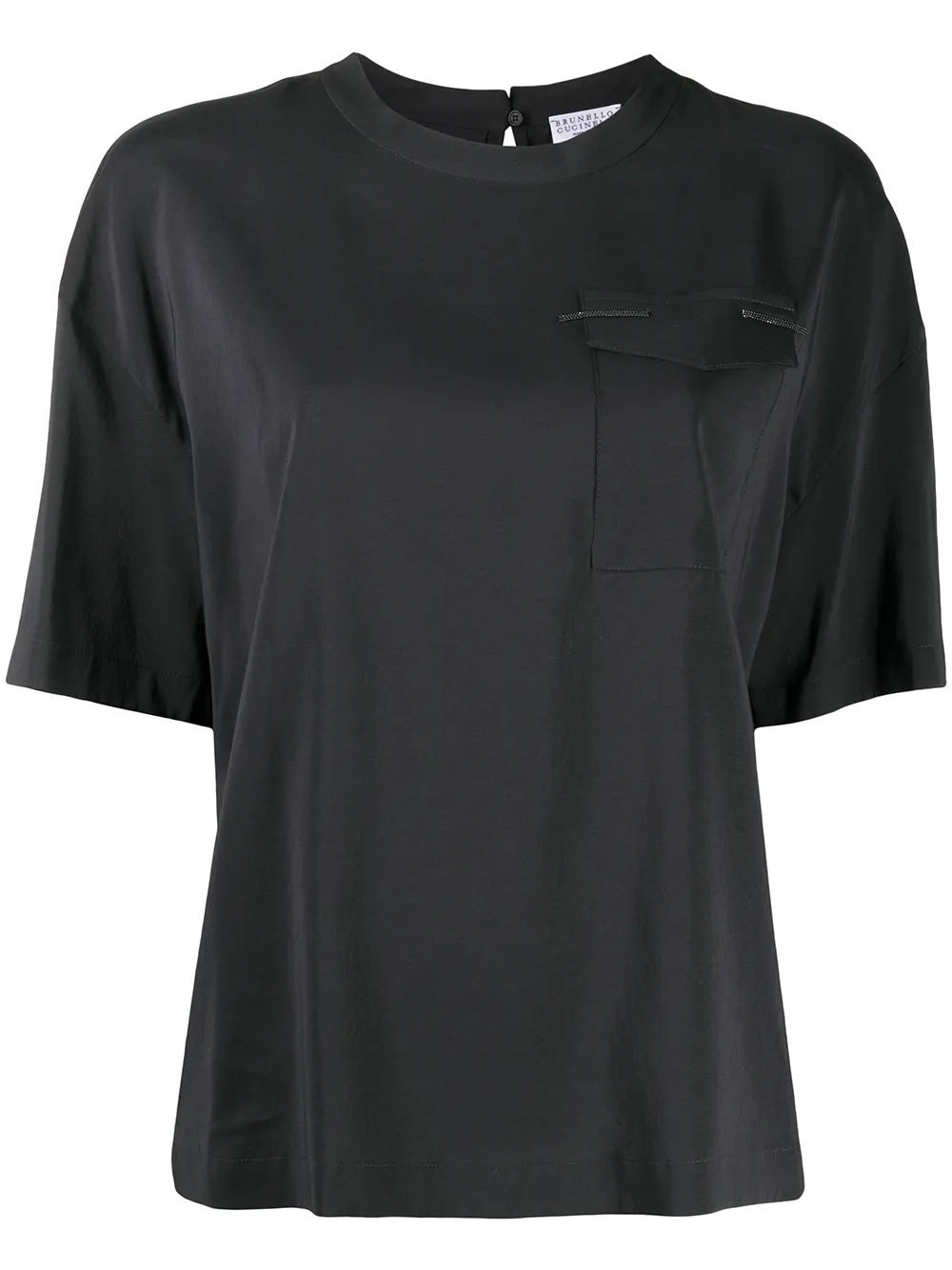 Brunello Cucinelli T-Shirt Mit Perlen 0c0jp WoKkf Brunello Cucinelli T-Shirt Mit Perlen 0c0jp WoKkf