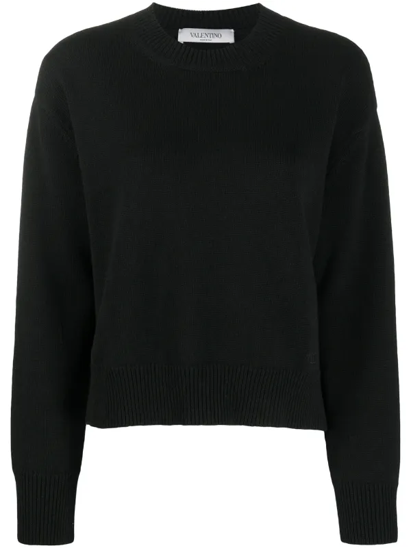 valentino black jumper