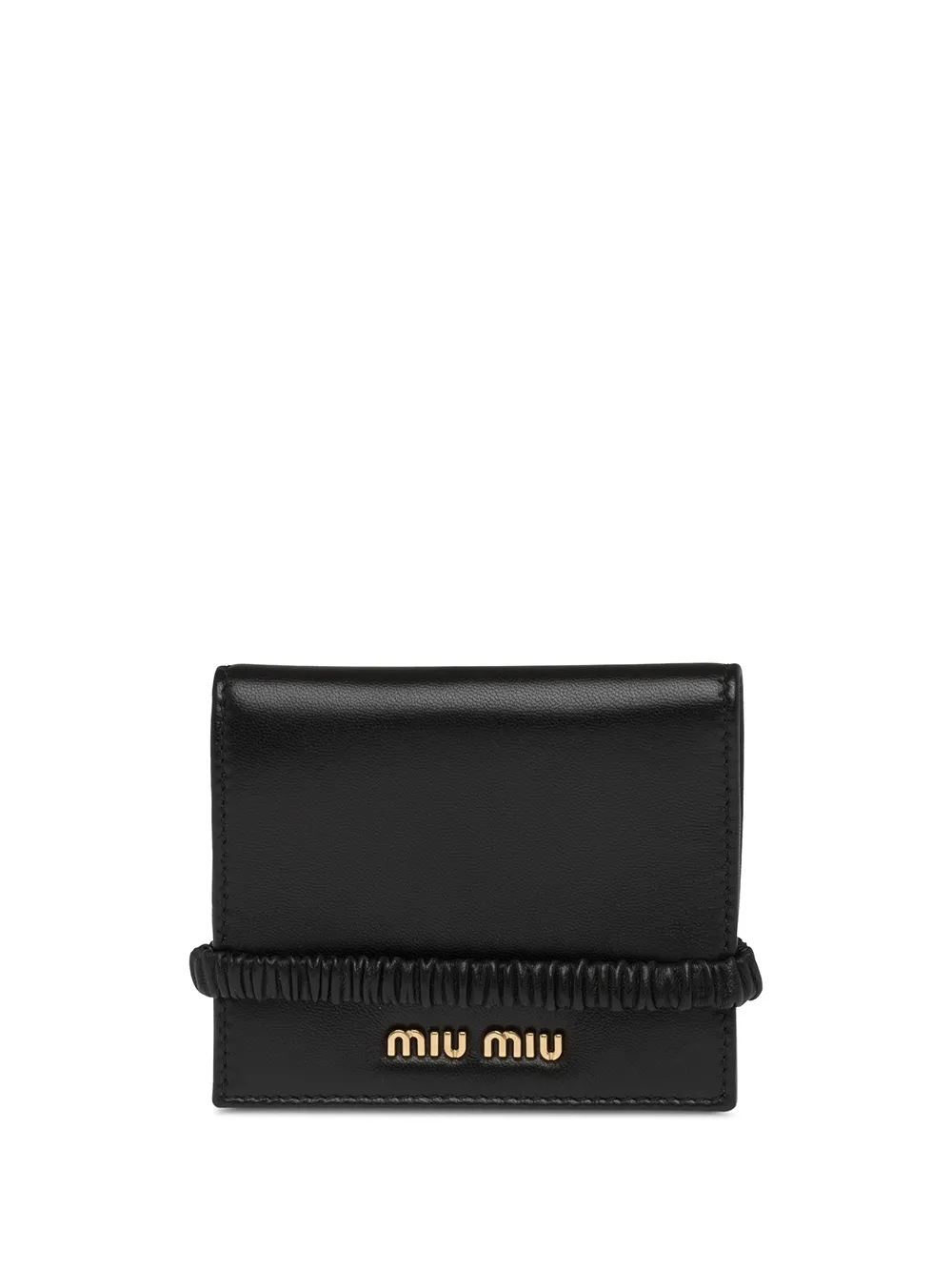 portefeuille à plaque logo