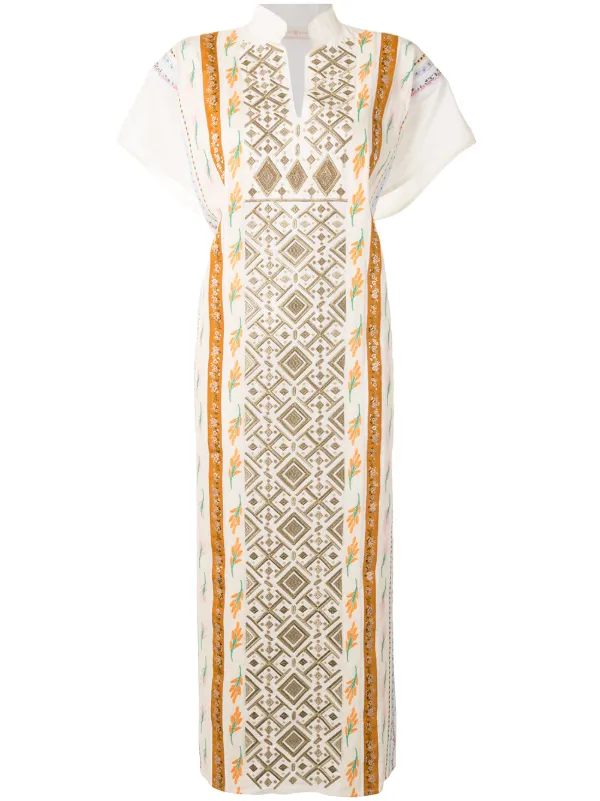 embellished caftan