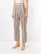 Tory Burch striped straight trousers