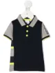 Image 1 of BOSS Kidswear colour block polo shirt