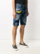 Philipp Plein banana patch shorts