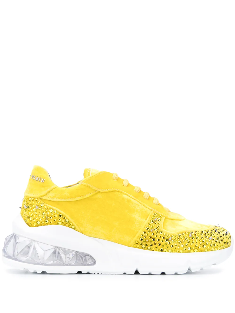 

Philipp Plein tenis con apliques - Amarillo