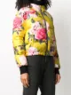 Philipp Plein floral-print hooded puffer jacket
