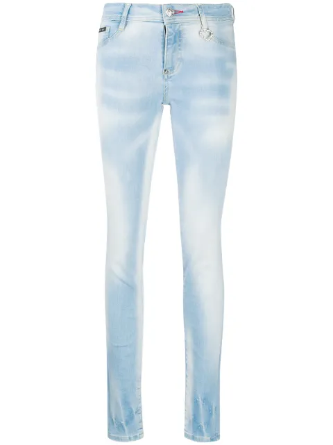 Philipp Plein high rise skinny fit jeggings