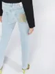 Versace Medusa print skinny jeans