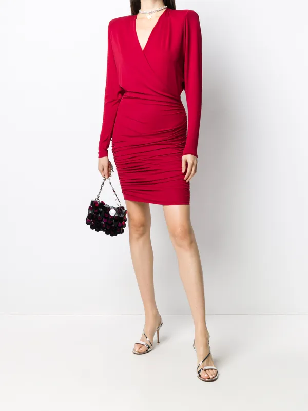 Fitted wrap dress Clearance