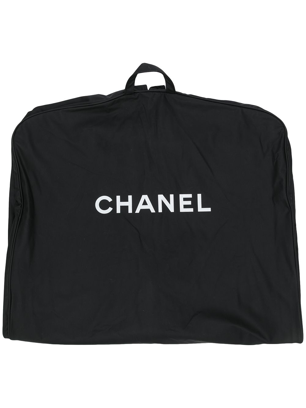 фото Chanel pre-owned чехол для одежды 1990-х годов с логотипом